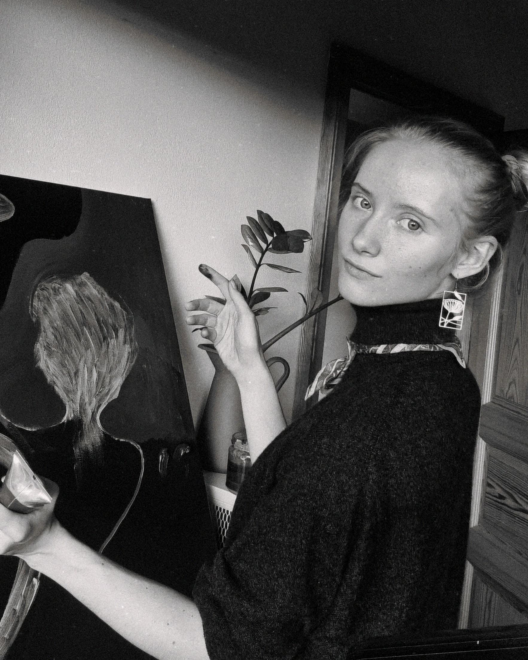 portrait of artist Anna-Louise Bode